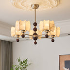 Jorrenune Fabric Chandelier-Moonnatur