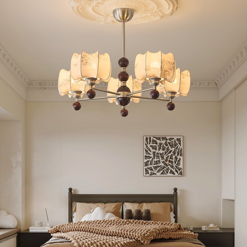 Jorrenune Fabric Chandelier-Moonnatur