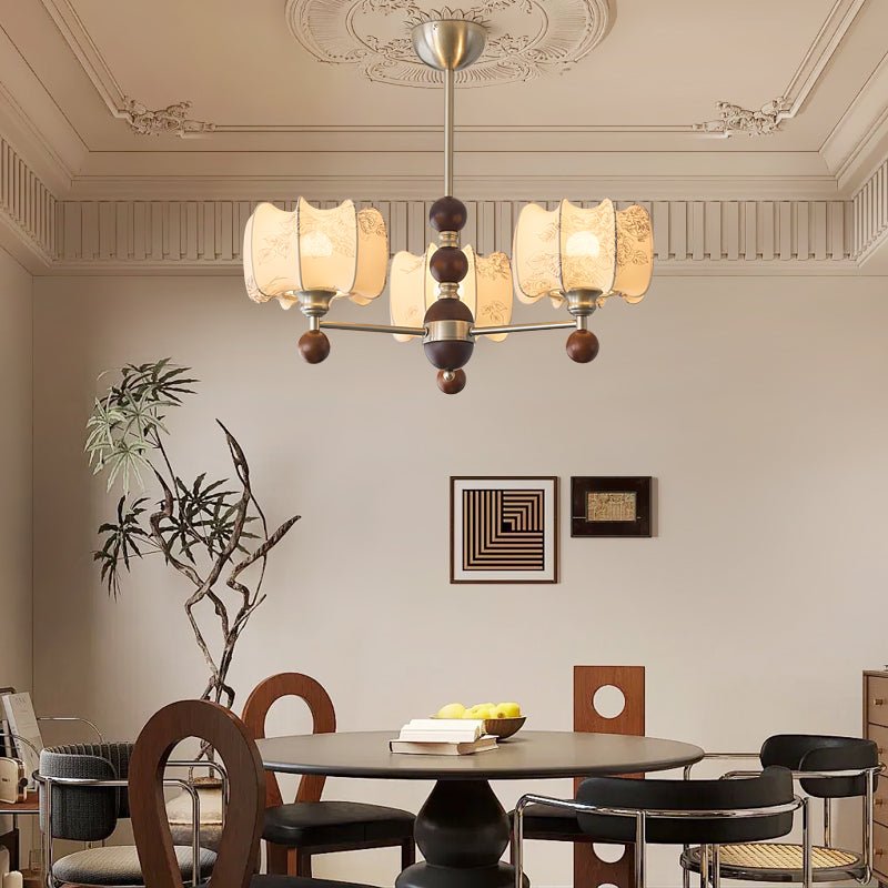 Jorrenune Fabric Chandelier-Moonnatur