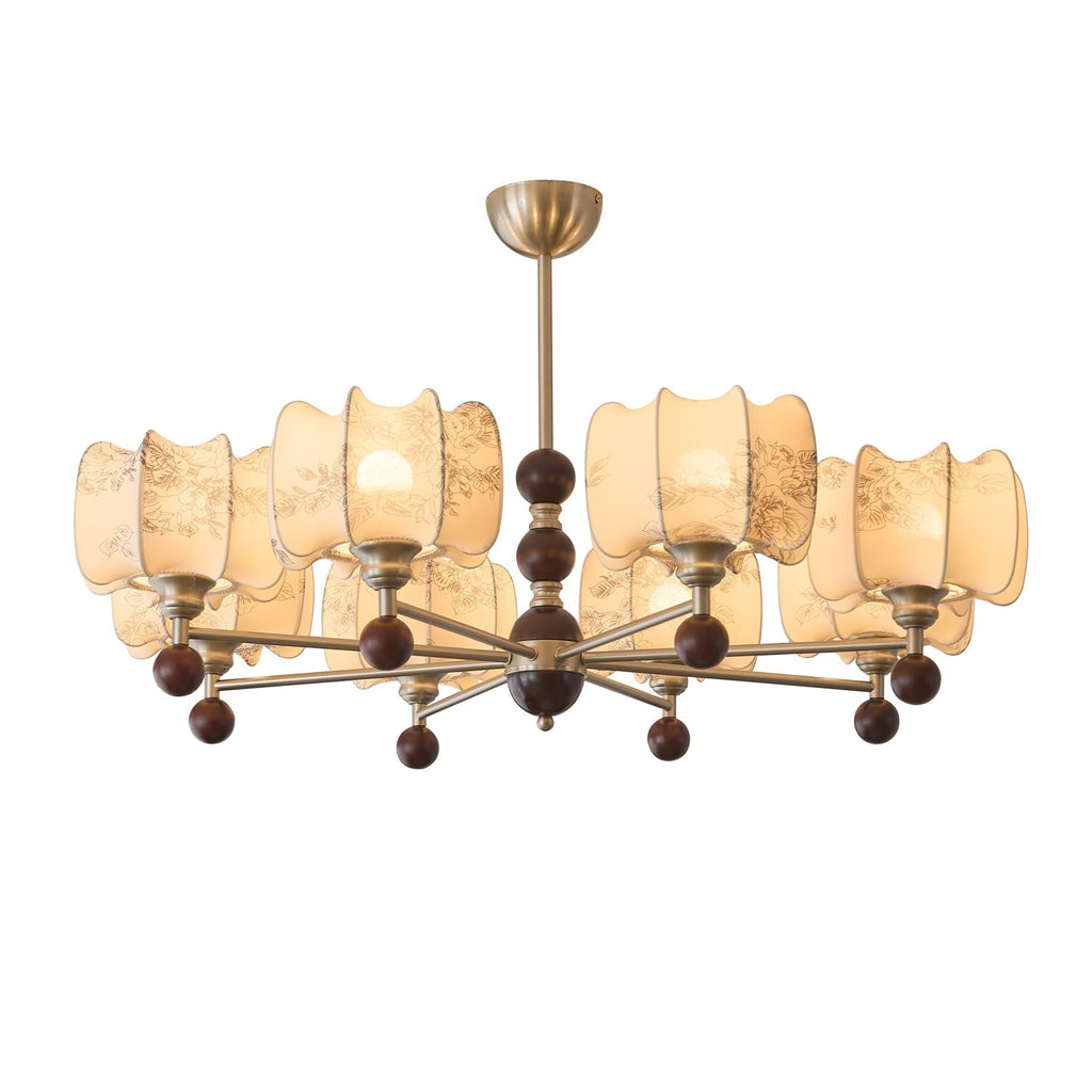 Jorrenune Fabric Chandelier-Moonnatur