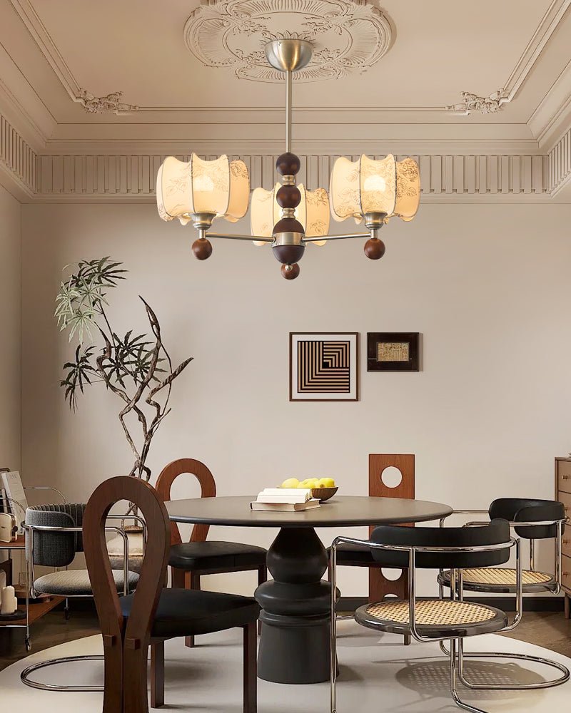 Jorrenune Fabric Chandelier-Moonnatur