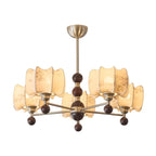 Jorrenune Fabric Chandelier-Moonnatur