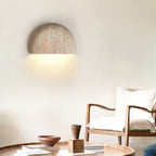 Altonfield Travertine Wall Light-Moonnatur