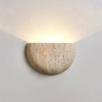 Altonfield Travertine Wall Light-Moonnatur
