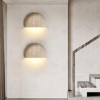 Altonfield Travertine Wall Light-Moonnatur