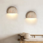 Altonfield Travertine Wall Light-Moonnatur