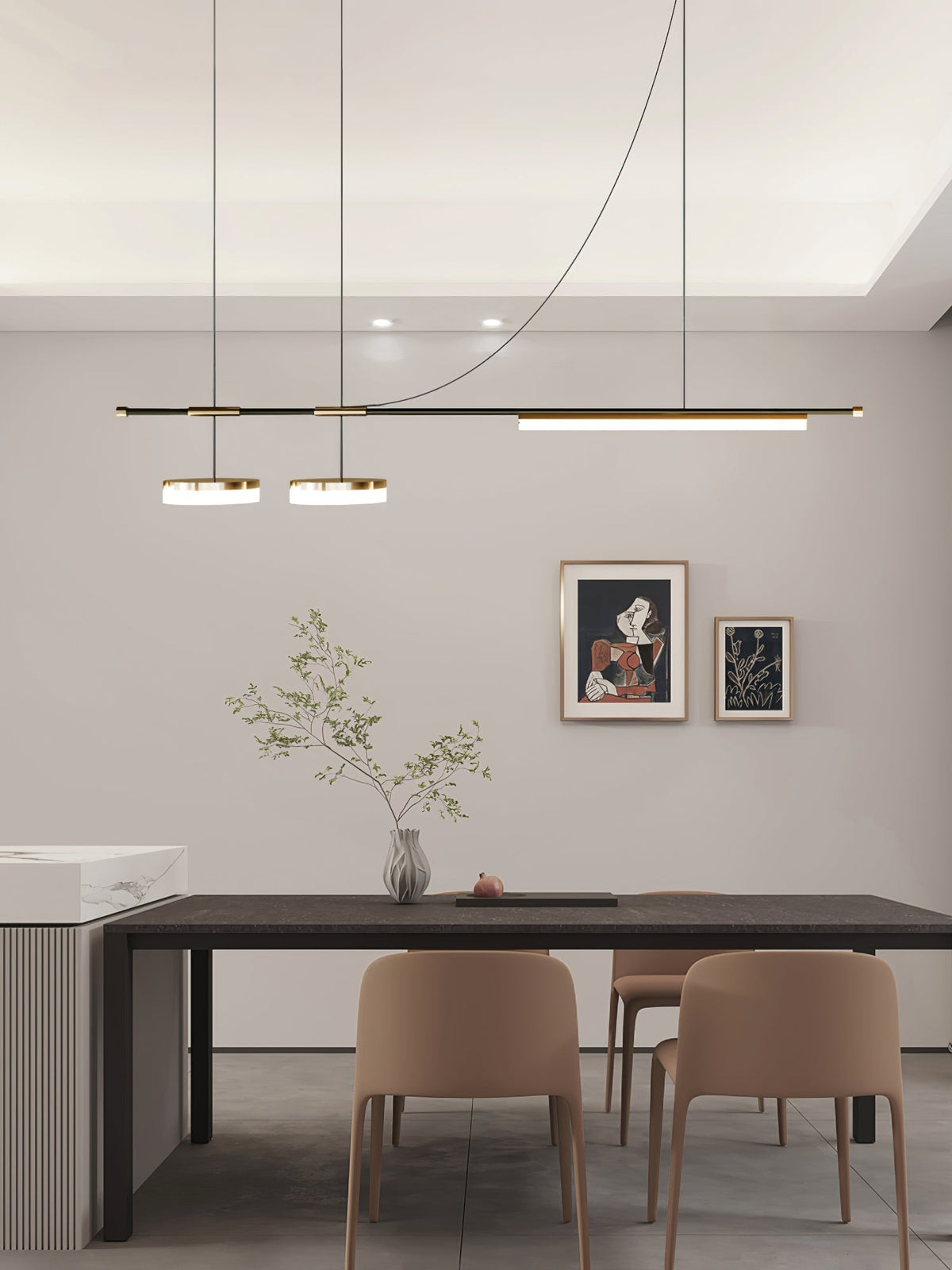 Osenera Metal Pendant Light-Moonnatur