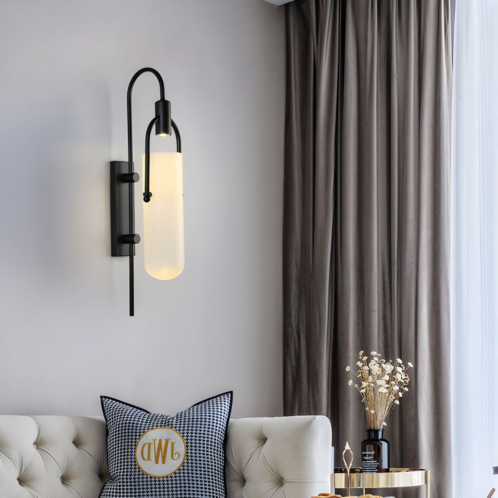Korrera Glass Wall Light-Moonnatur