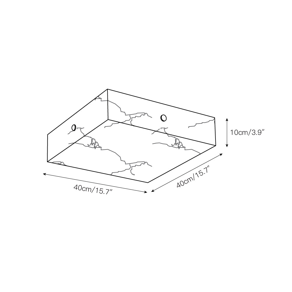 Camberelia Alabaster Ceiling Light-Moonnatur