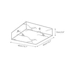 Camberelia Alabaster Ceiling Light-Moonnatur