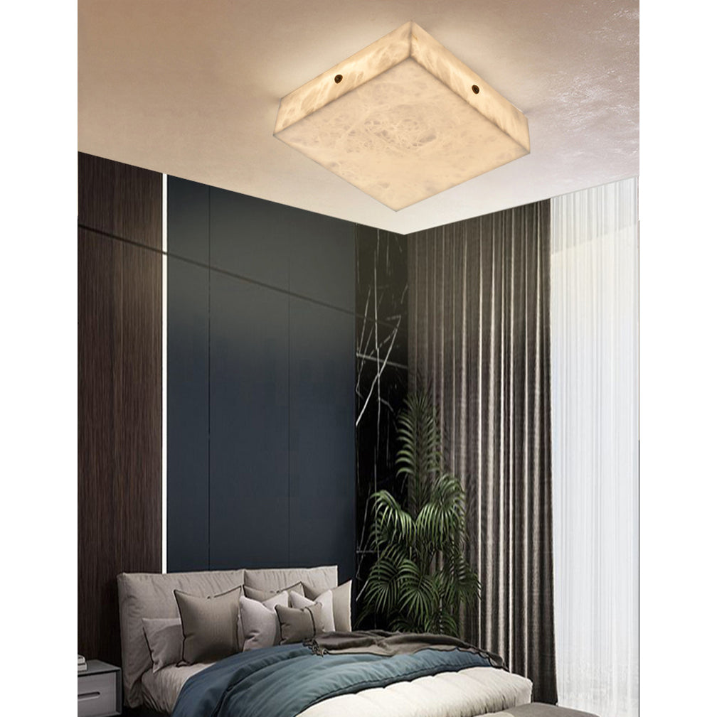 Camberelia Alabaster Ceiling Light-Moonnatur
