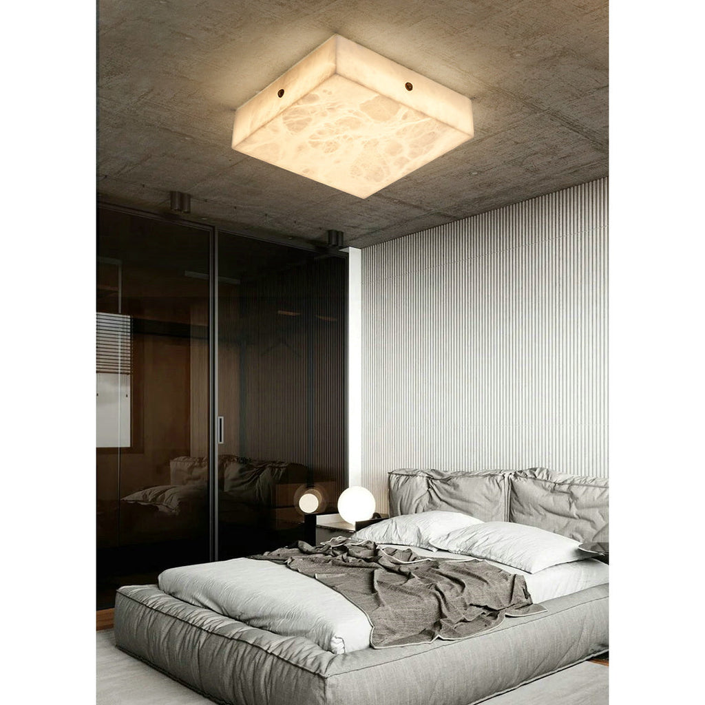 Camberelia Alabaster Ceiling Light-Moonnatur