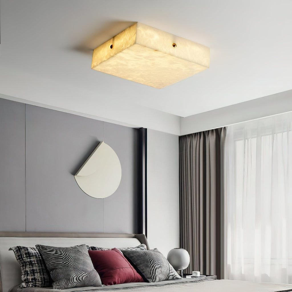 Camberelia Alabaster Ceiling Light-Moonnatur
