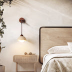Lovenbrook Travertine Wall Light-Moonnatur
