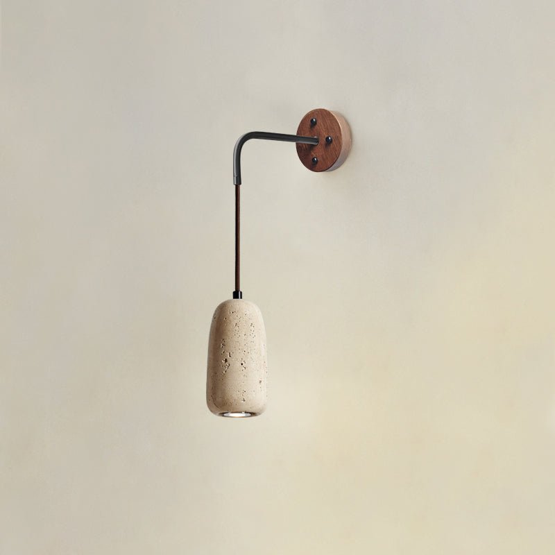 Lovenbrook Travertine Wall Light-Moonnatur