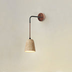 Lovenbrook Travertine Wall Light-Moonnatur