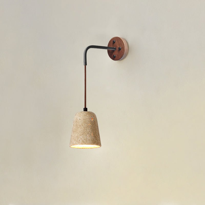 Lovenbrook Travertine Wall Light-Moonnatur