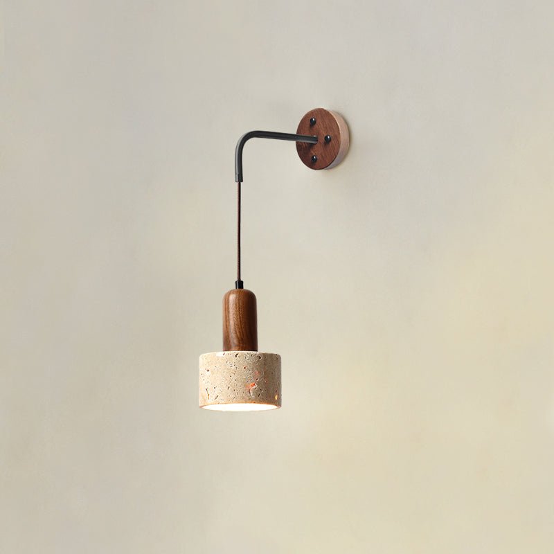 Lovenbrook Travertine Wall Light-Moonnatur