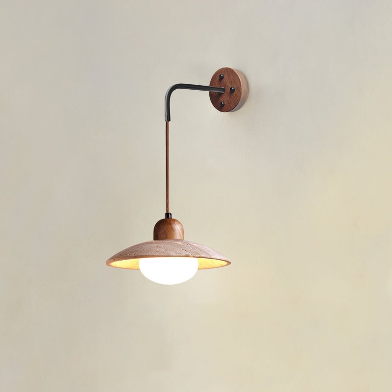 Lovenbrook Travertine Wall Light-Moonnatur