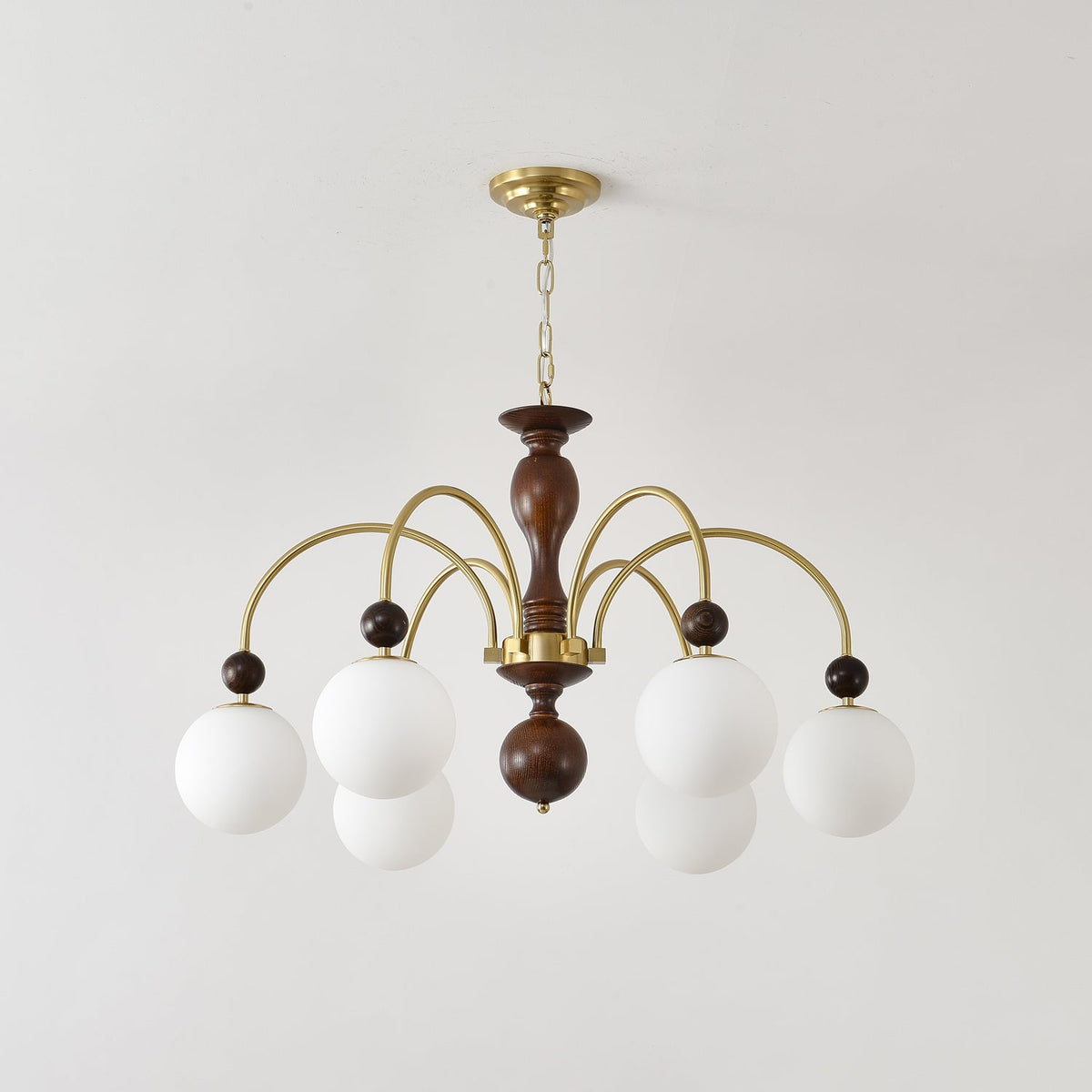 Javelle Glass Chandelier-Moonnatur