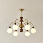 Javelle Glass Chandelier-Moonnatur