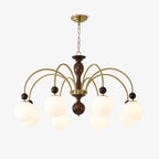 Javelle Glass Chandelier-Moonnatur