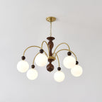 Javelle Glass Chandelier-Moonnatur