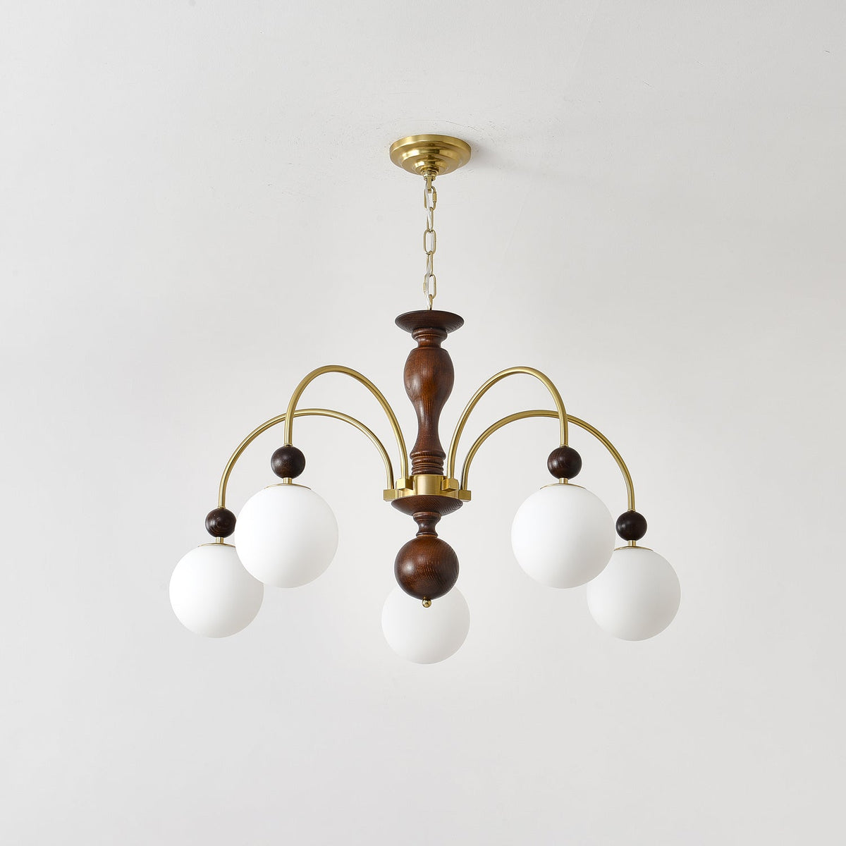 Javelle Glass Chandelier-Moonnatur