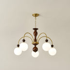 Javelle Glass Chandelier-Moonnatur