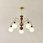 Javelle Glass Chandelier-Moonnatur