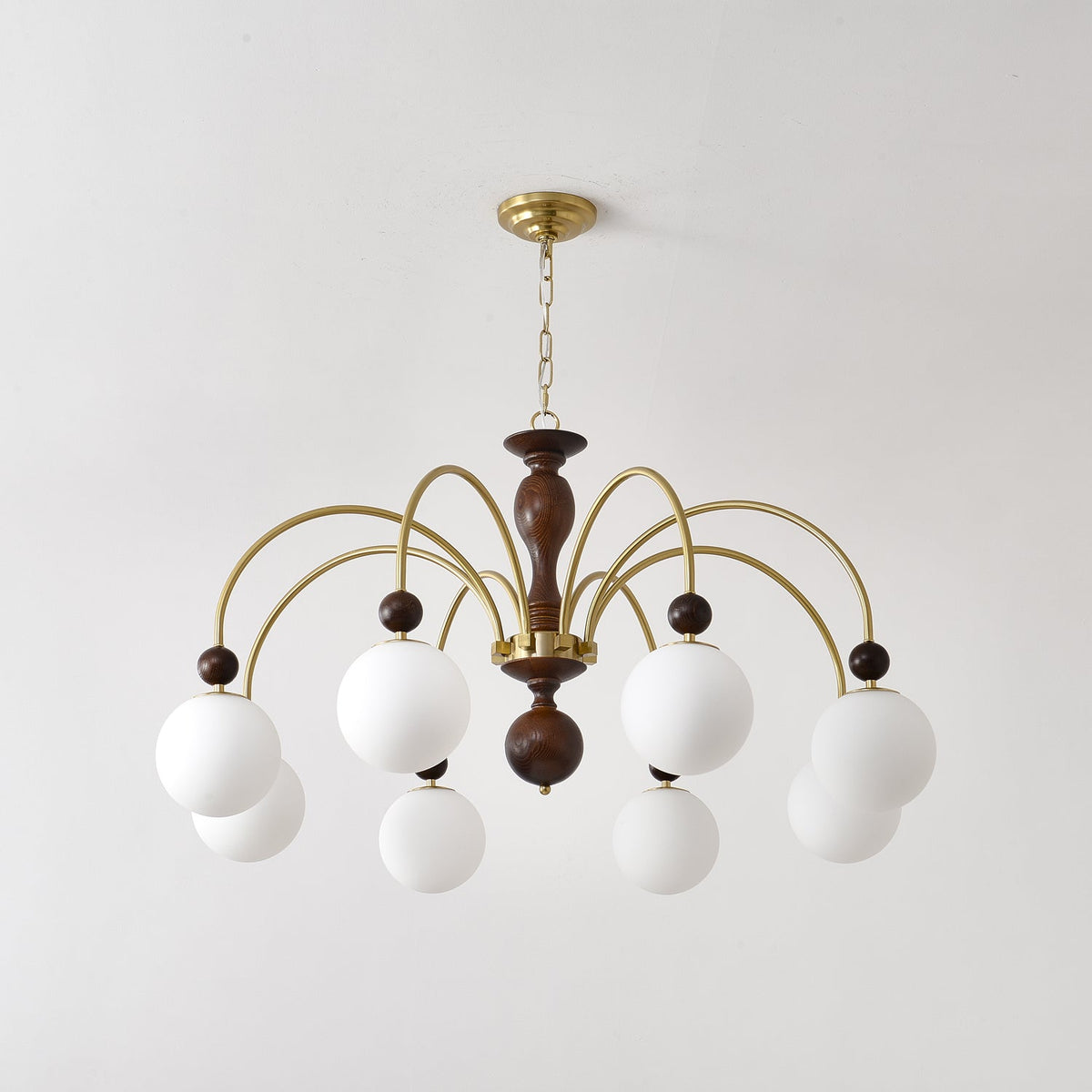 Javelle Glass Chandelier-Moonnatur