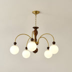 Javelle Glass Chandelier-Moonnatur