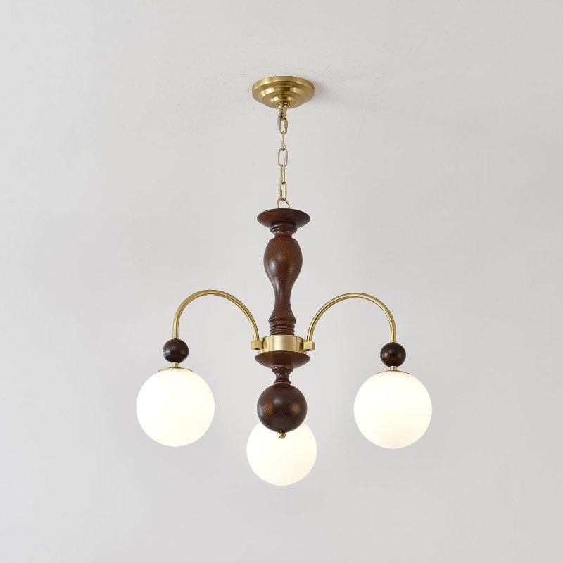Javelle Glass Chandelier-Moonnatur