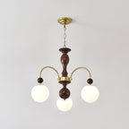Javelle Glass Chandelier-Moonnatur