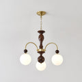 Javelle Glass Chandelier-Moonnatur