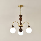 Javelle Glass Chandelier-Moonnatur