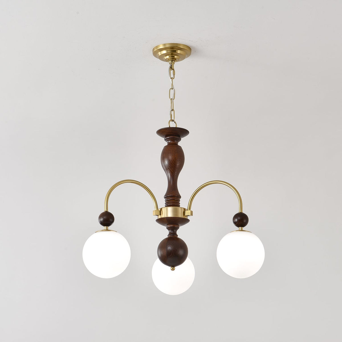 Javelle Glass Chandelier-Moonnatur