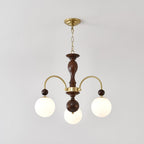 Javelle Glass Chandelier-Moonnatur