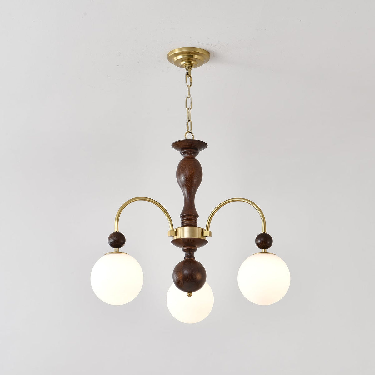 Javelle Glass Chandelier-Moonnatur