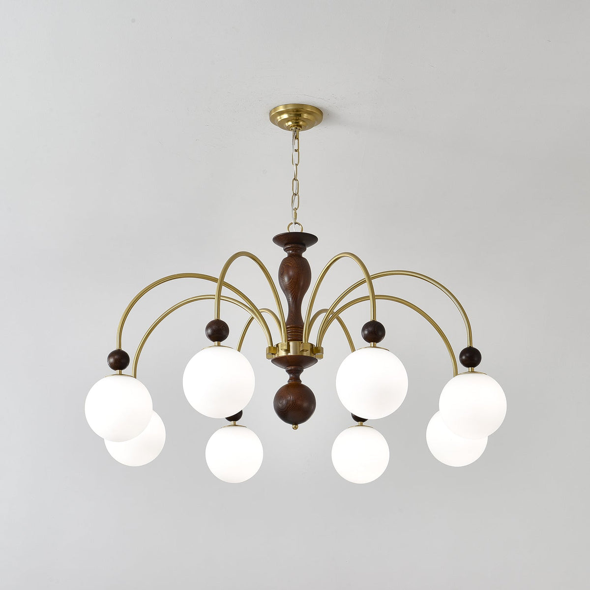 Javelle Glass Chandelier-Moonnatur