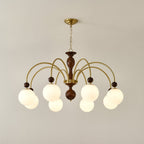 Javelle Glass Chandelier-Moonnatur
