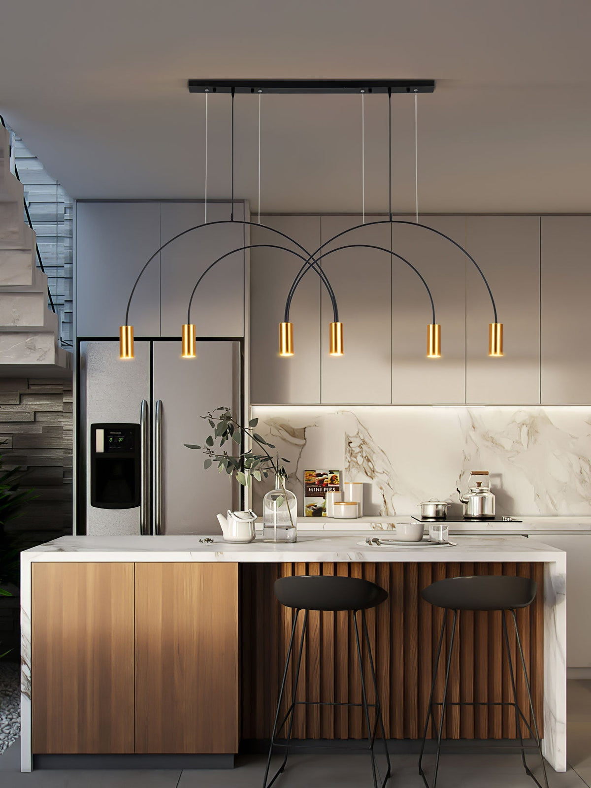 Arcendale Aluminium Pendant Light-Moonnatur