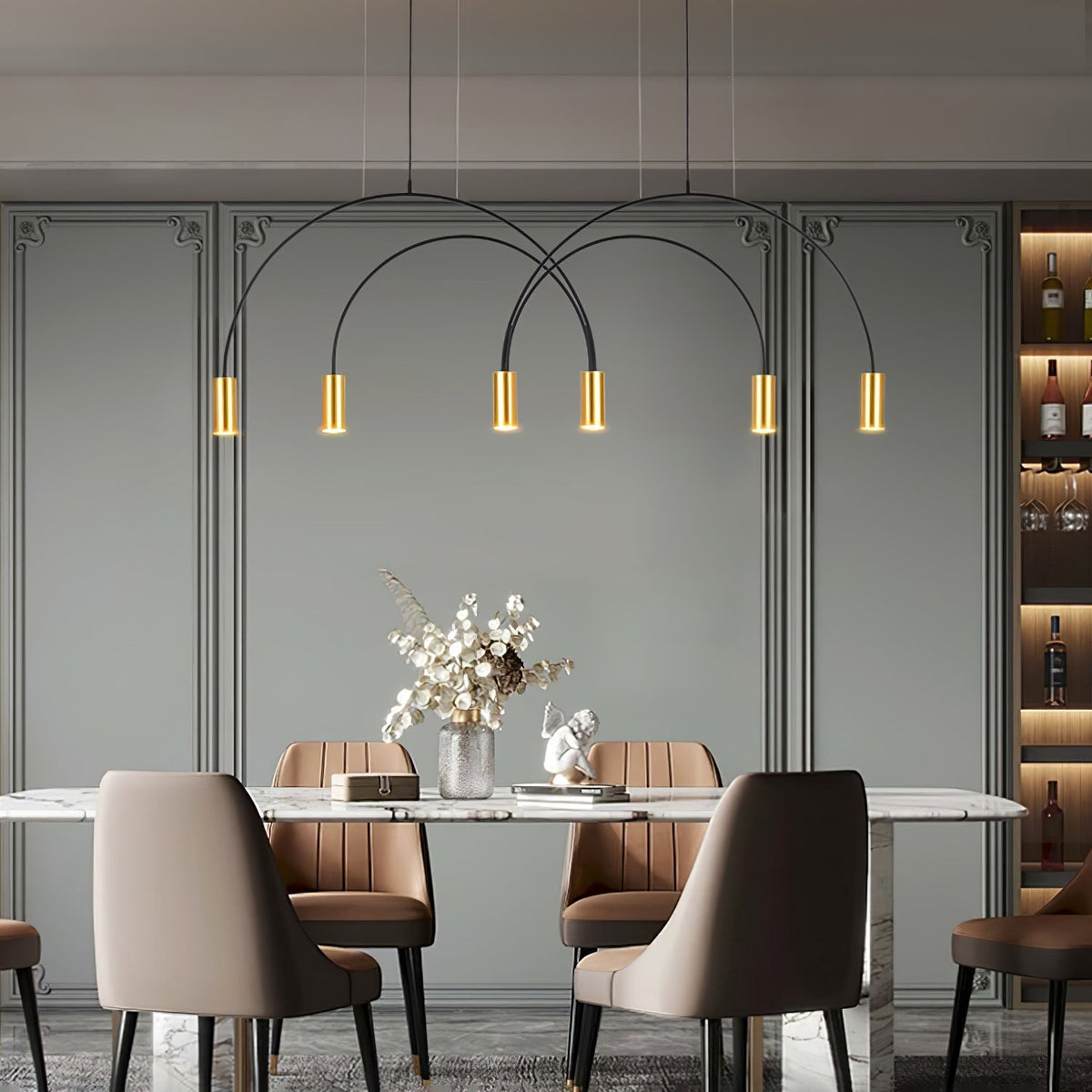 Arcendale Aluminium Pendant Light-Moonnatur