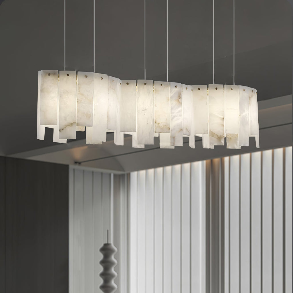 Laderfield Alabaster Pendant Light-Moonnatur