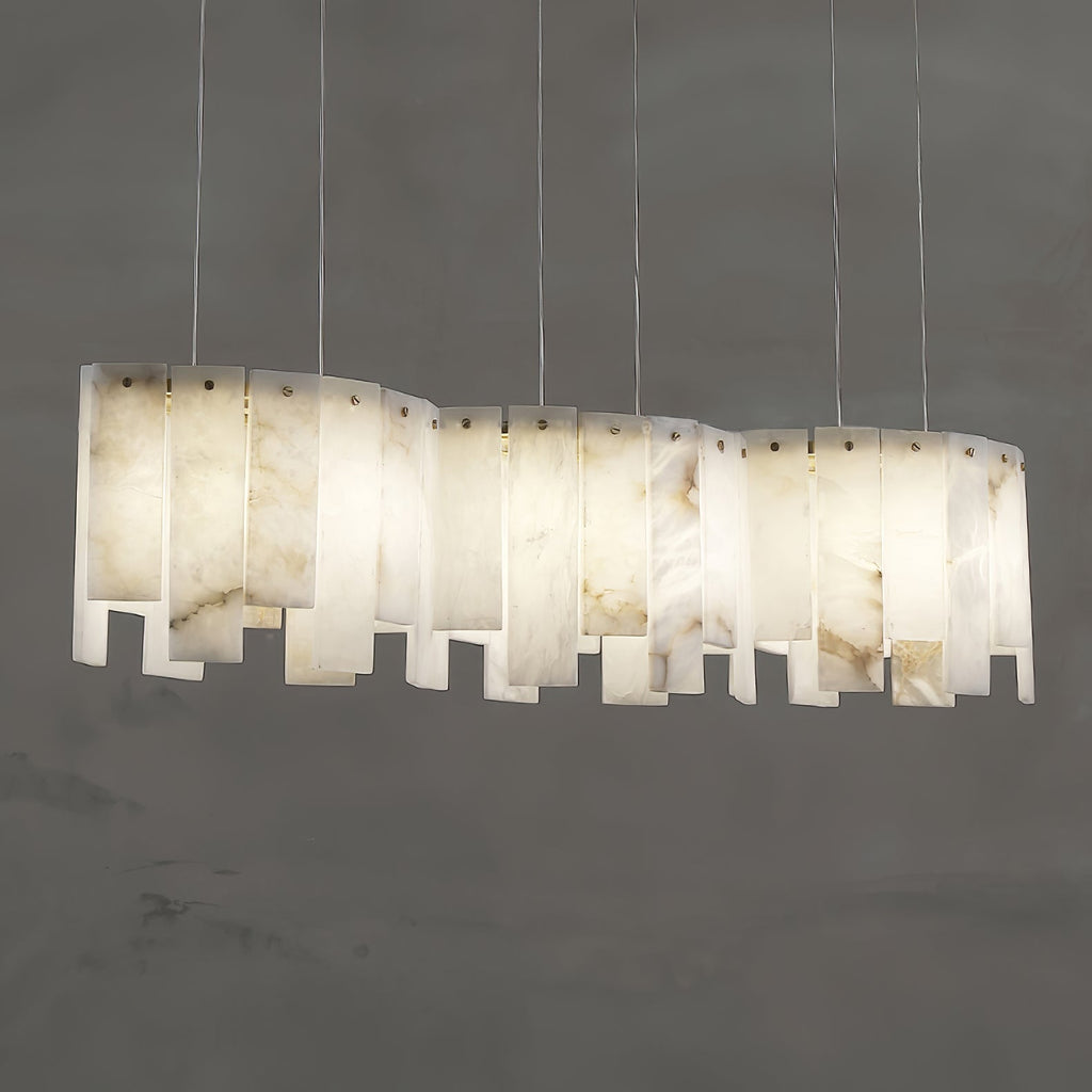 Laderfield Alabaster Pendant Light-Moonnatur