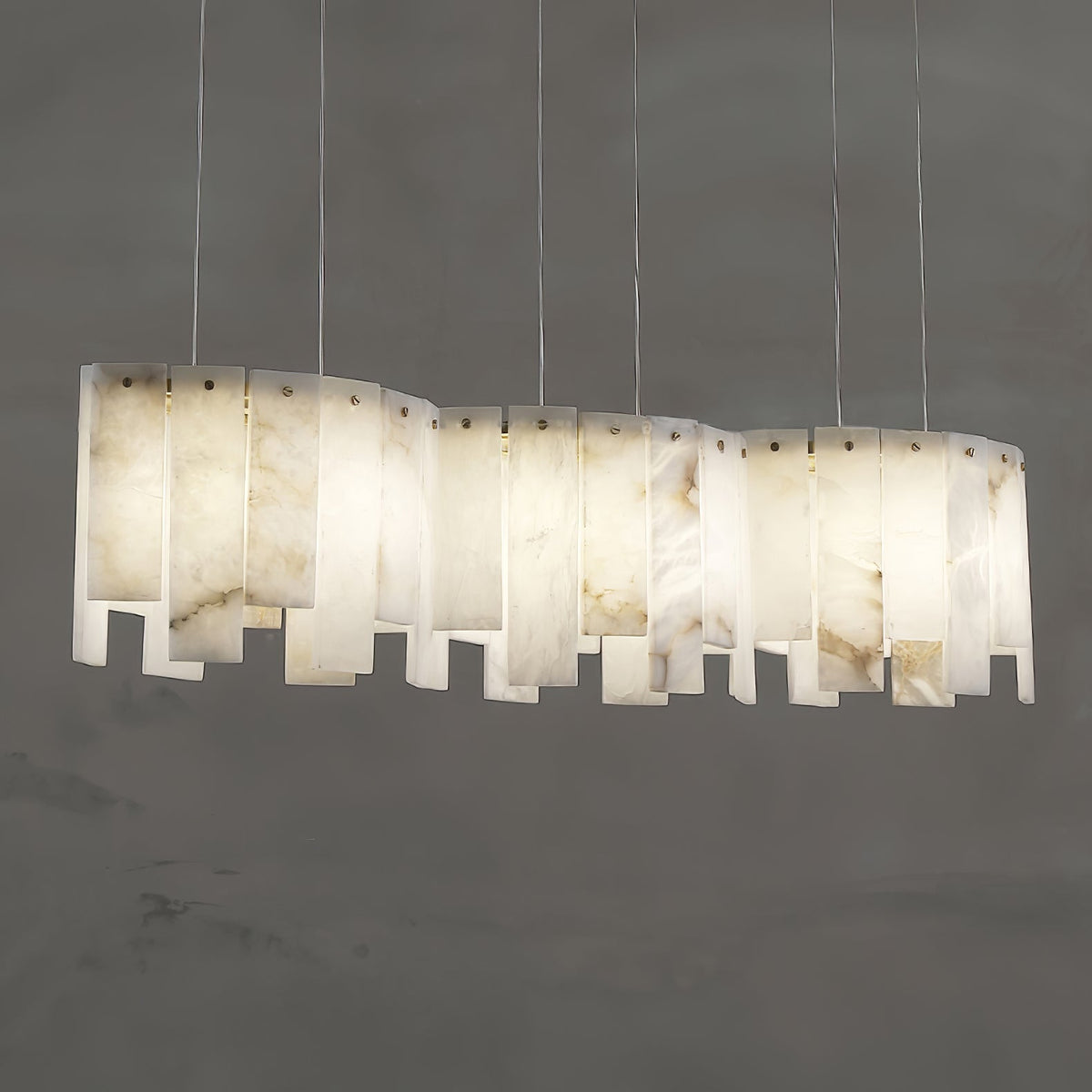Laderfield Alabaster Pendant Light-Moonnatur