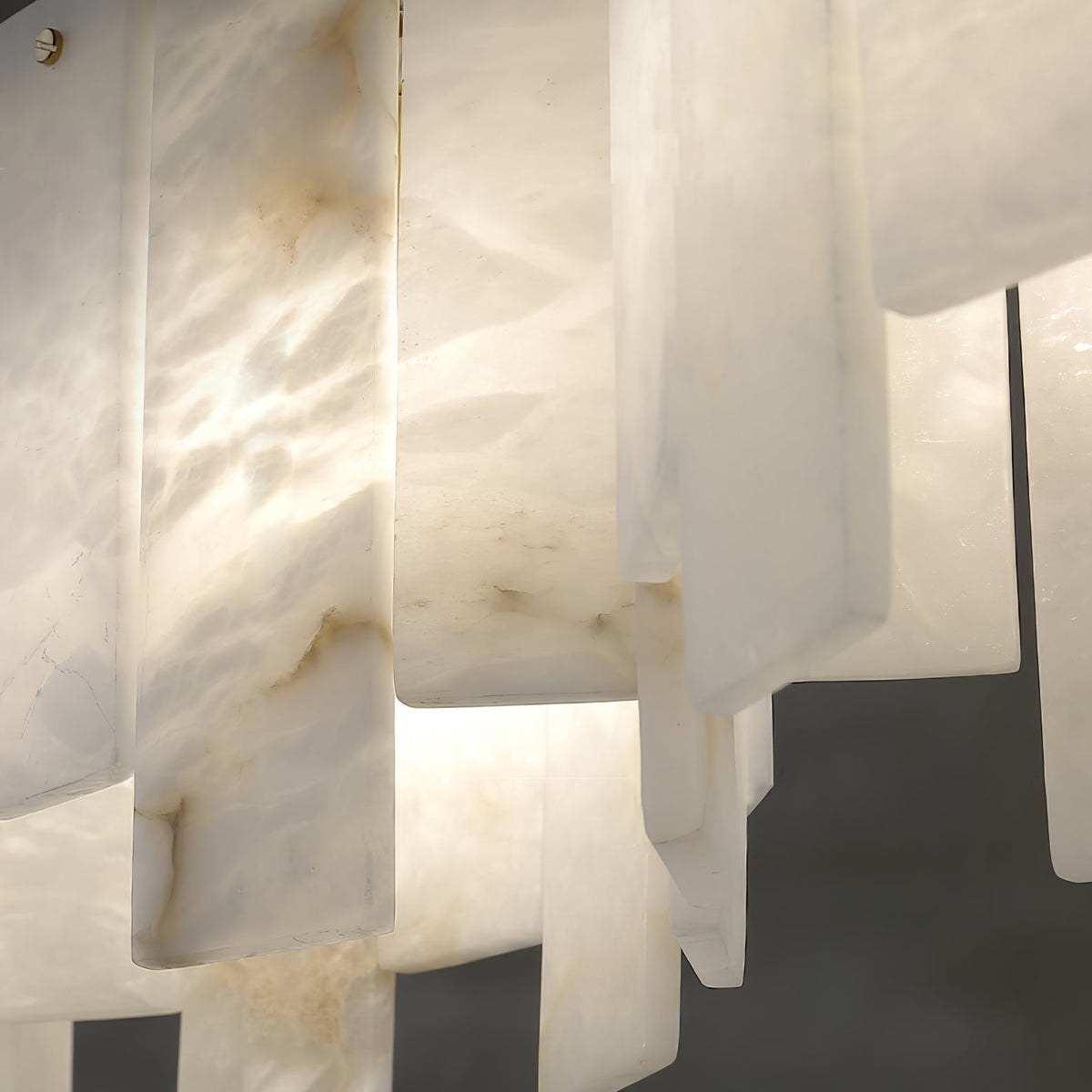 Laderfield Alabaster Pendant Light-Moonnatur