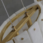 Laderfield Alabaster Pendant Light-Moonnatur