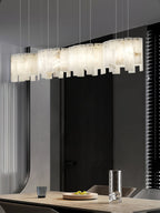 Laderfield Alabaster Pendant Light-Moonnatur