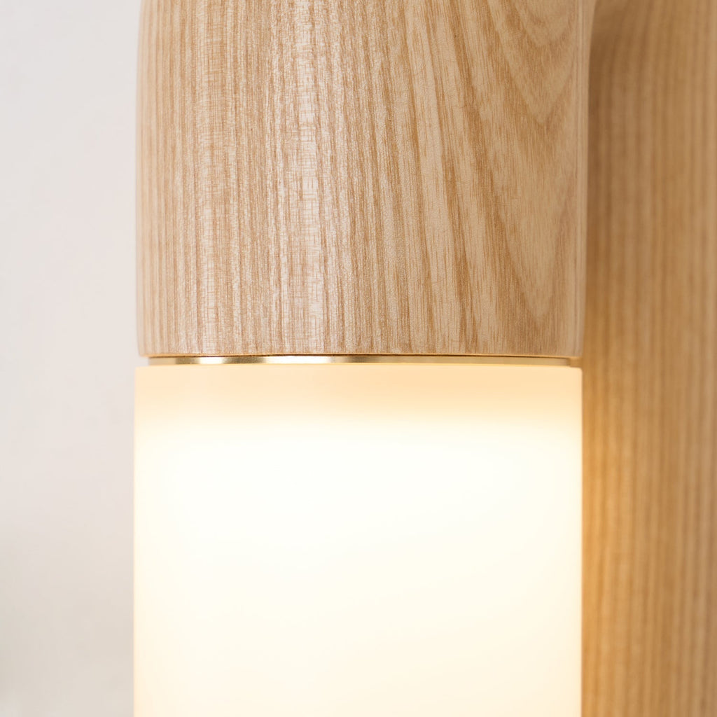 Ymeria Wood Wall Lamp-Moonnatur